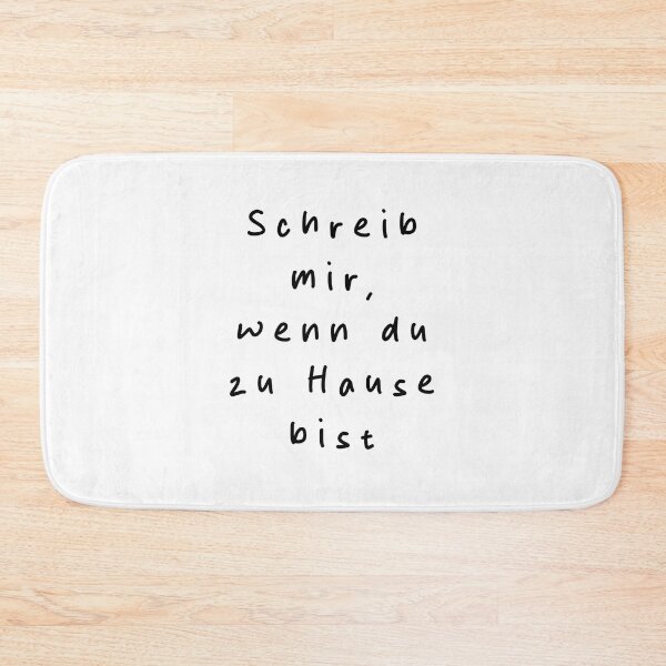 Item preview, Schreib mir, wenn du zu Hause bist  | Minimalist Style | Handwritten Font designed and sold by RM-Journey.