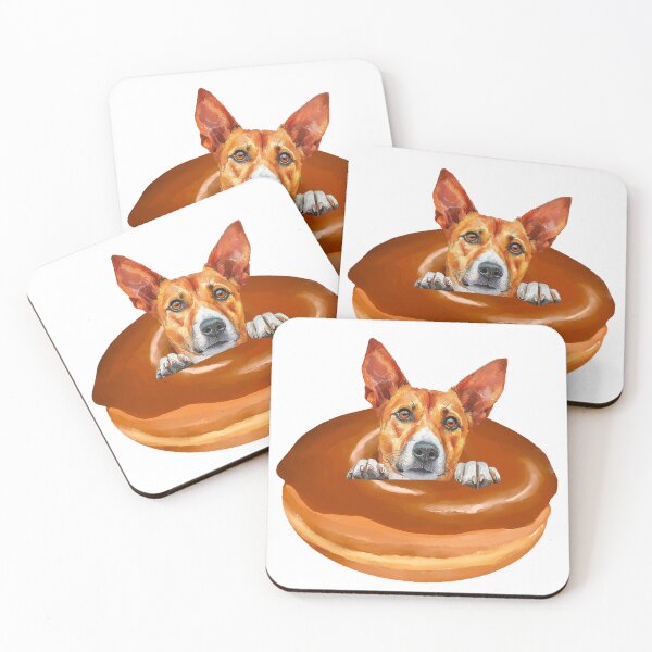 Item preview, Basenji Donut Dog designed and sold by TheAnimalZ00.