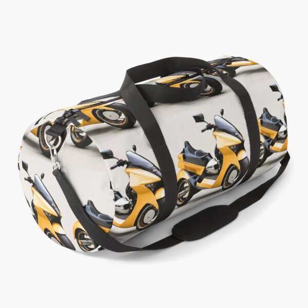 Item preview, yellow two-seater motorcycle designed and sold by janjacbu.