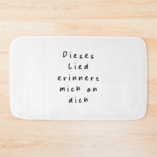 Item preview, Dieses Lied erinnert mich an dich - Sentimental Song Connection  | Minimalist Style | Handwritten Font designed and sold by RM-Journey.
