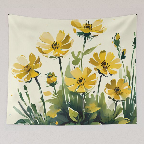 Item preview, Jardín Amarillo/Verde designed and sold by budhapix.
