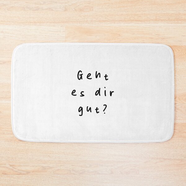 Item preview, Geht es dir gut?  | Minimalist Style | Handwritten Font designed and sold by RM-Journey.