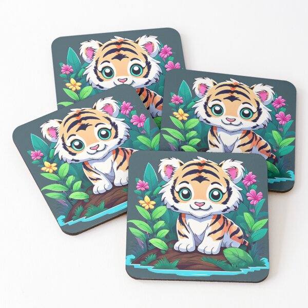 Item preview, Cute Cartoon Tiger Cub designed and sold by UBdesign.