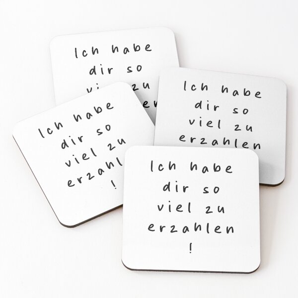 Item preview, Ich habe dir so viel zu erzählen! | Minimalist Style | Handwritten Font designed and sold by RM-Journey.