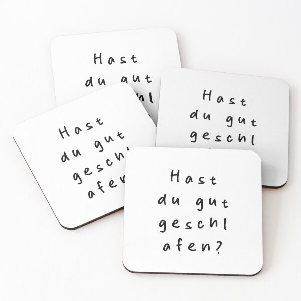 Item preview, Hast du gut geschlafen? | Minimalist Style | Handwritten Font designed and sold by RM-Journey.