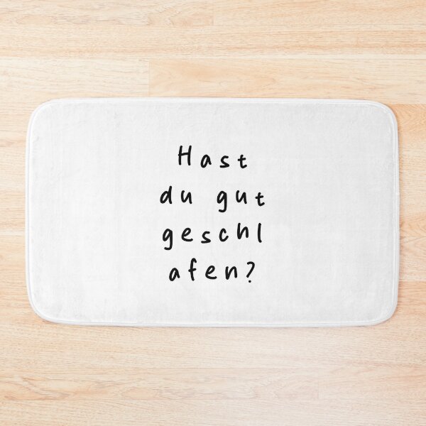 Item preview, Hast du gut geschlafen? | Minimalist Style | Handwritten Font designed and sold by RM-Journey.