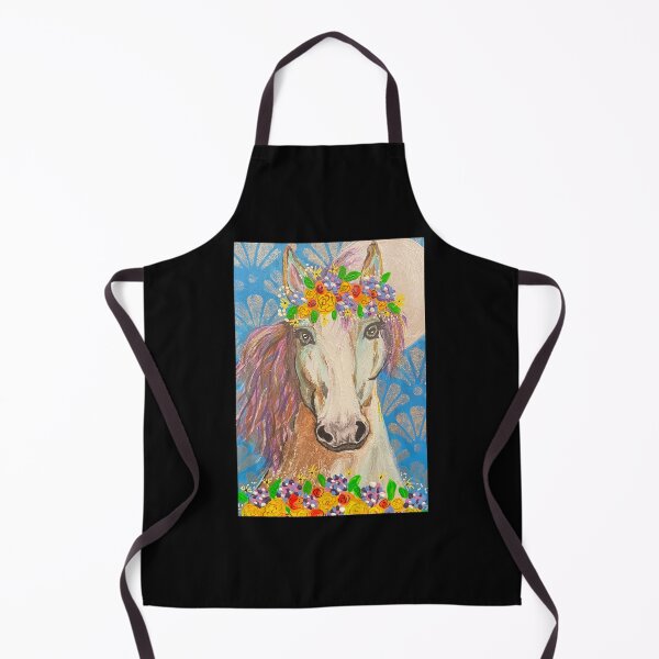 Artikelvorschau, Pferd mit Blumenkrone entworfen und verkauft von Ann Marie Olsen.