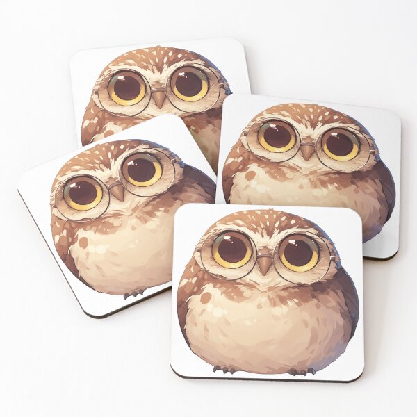 Item preview, Owl Cartoon Cute designed and sold by Bwittaya.