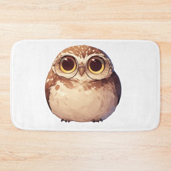 Item preview, Owl Cartoon Cute designed and sold by Bwittaya.