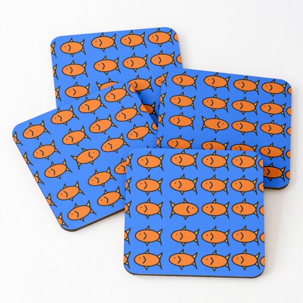 Item preview, Fish School Confusion designed and sold by Hulabloom.