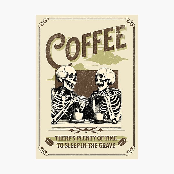 Item preview, Coffee - Sleep when you're dead  designed and sold by mwb1274.