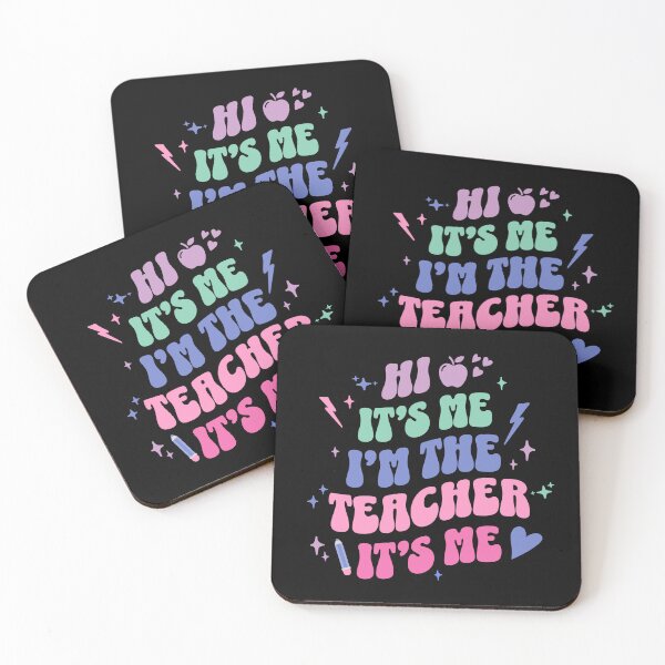 Item preview, Retro Vintage Pop Art Bubbly I'm The Teacher Announcement designed and sold by franzandsabina.