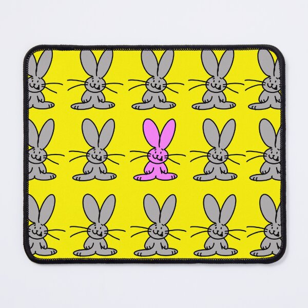 Item preview, Funny Pink Bunny designed and sold by Hulabloom.