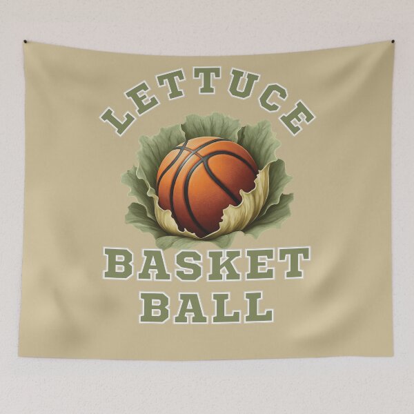 Item preview, Lettuce Basketball designed and sold by Feline Rockstars.
