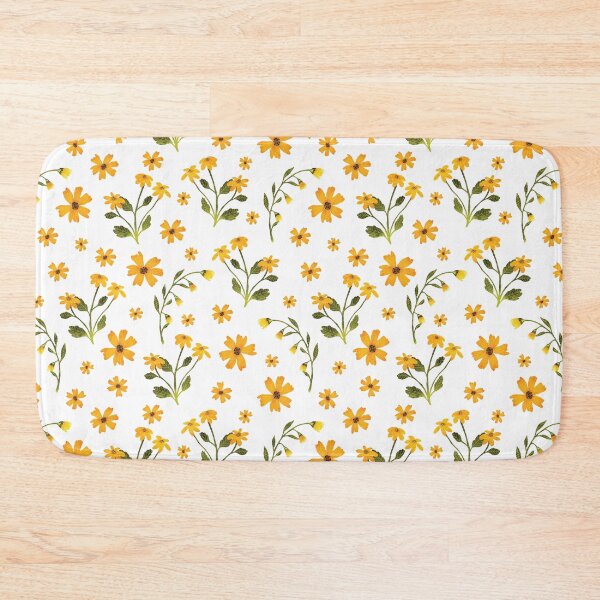 Item preview, Bright yellow spring flowers designed and sold by pinkyfish1010.