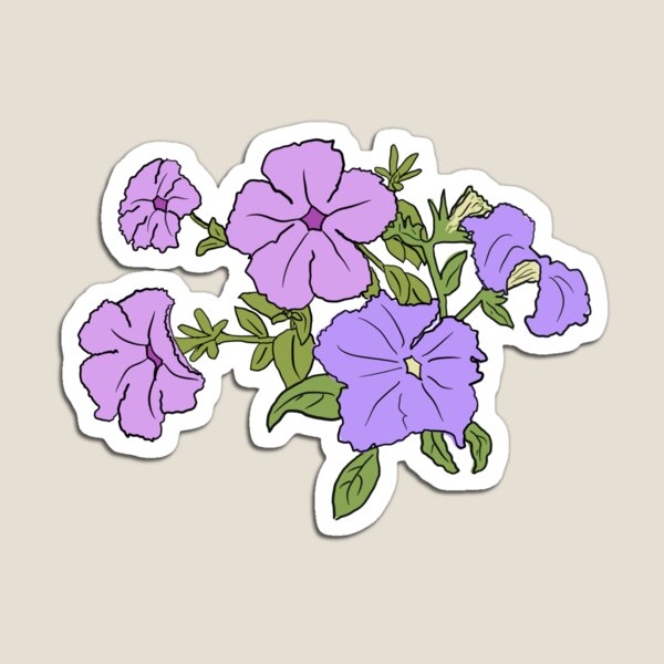 Item preview, Positive Petunias designed and sold by KLM Designs.