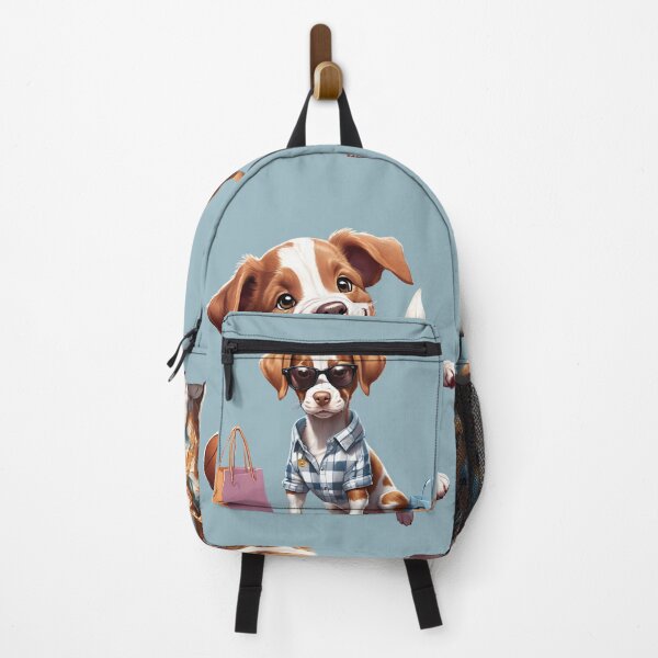 Item preview, Brittany cute puppy dog travel Sticker Pack designed and sold by Keffy.