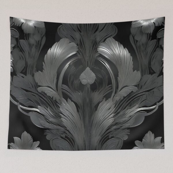 Item preview, Silver art Deco Design 014 designed and sold by fleesphotos.