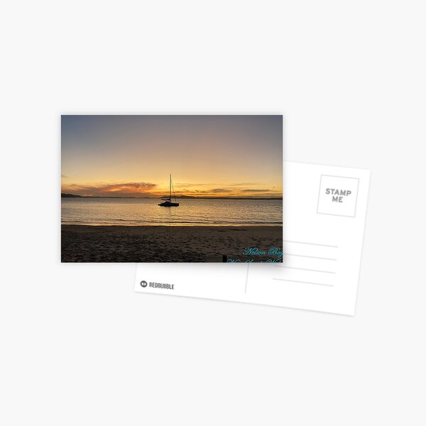 Sunset - Nelson Bay, New South Wales Postcard