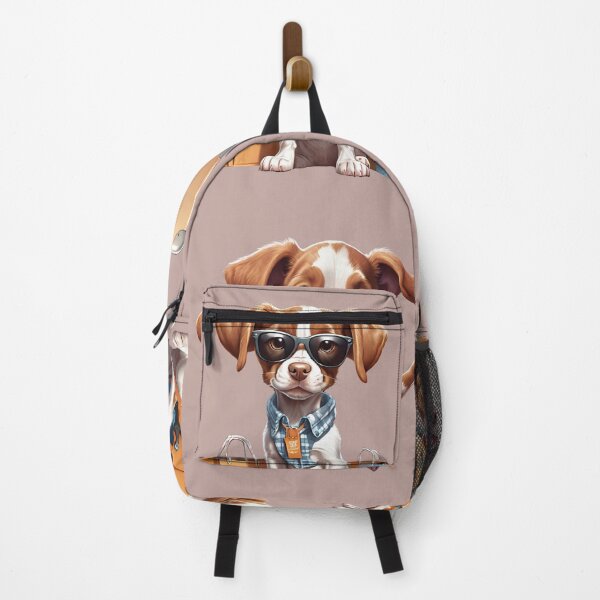 Item preview, Brittany cute puppy dog travel Sticker Pack 2 designed and sold by Keffy.