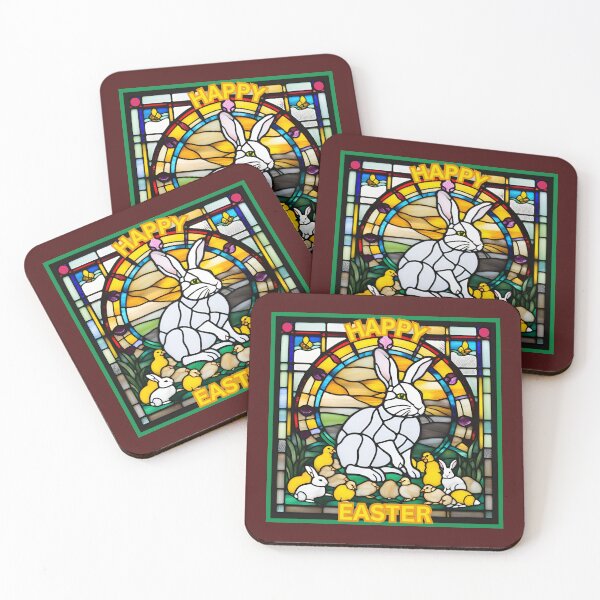 Item preview, Stained Glass Easter Design  designed and sold by CoyoteGifts.