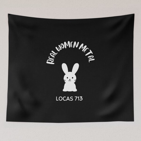 Item preview, Unit 713 Real Women Metal Bunny designed and sold by Unit713-Shop.