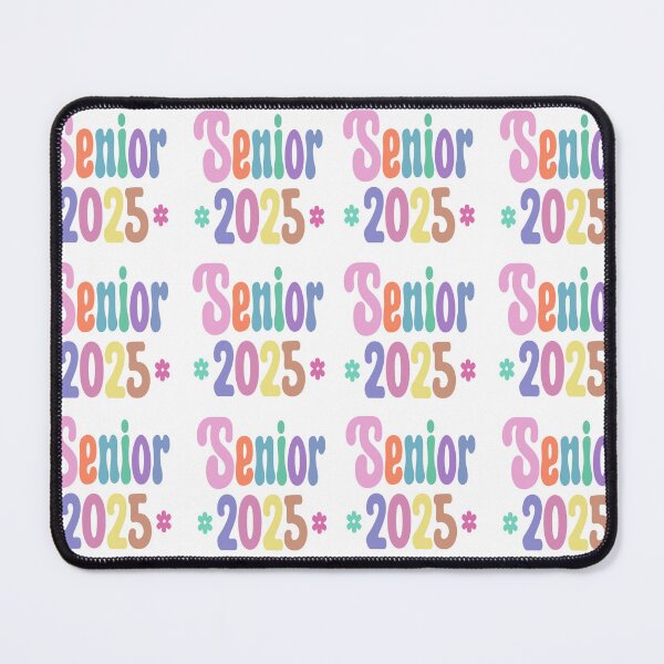 Item preview, Senior 2025 Multicolored Retro Vibe designed and sold by clounewcomb.