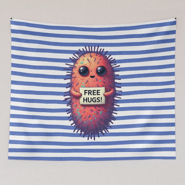 Item preview, Free Hugs-Bacteria designed and sold by Witsprings.