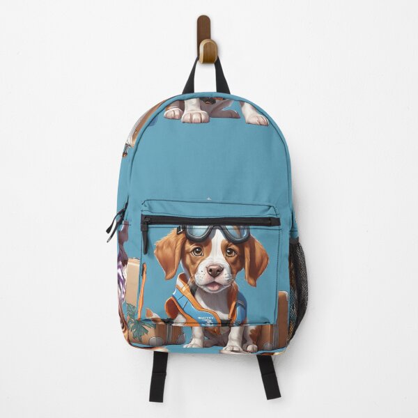 Item preview, Brittany cute puppy dog travel Sticker Pack 3 designed and sold by Keffy.