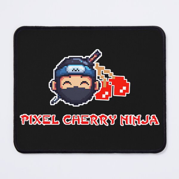 Item preview, Pixel Cherry Ninja Logo designed and sold by DiniertoDesigns.