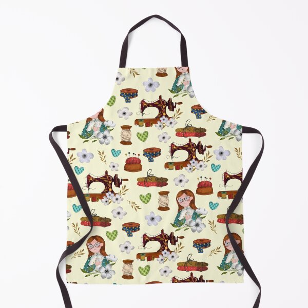 Item preview, Dressmaker seamless pattern designed and sold by pinkyfish1010.