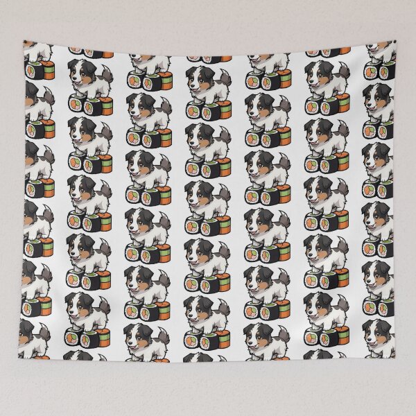 Item preview, Cute Kawaii Australian Shepherd designed and sold by PowesomePets.