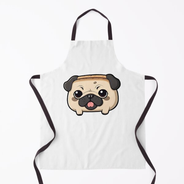Item preview, Cute Kawaii Pug designed and sold by PowesomePets.