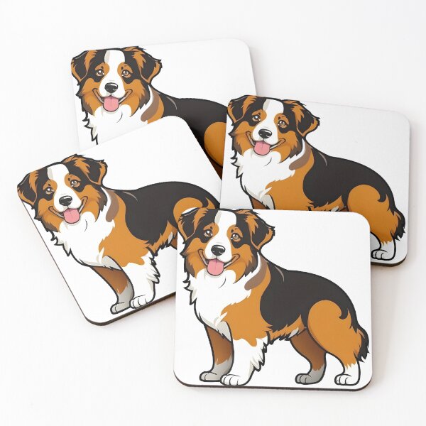 Item preview, Cute Australian Shepherd designed and sold by PowesomePets.