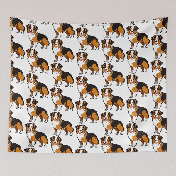 Item preview, Cute Australian Shepherd designed and sold by PowesomePets.