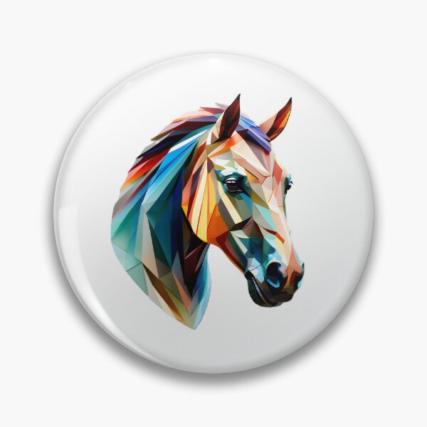 Item preview, Geometric Horse designed and sold by Cardsurveyors.