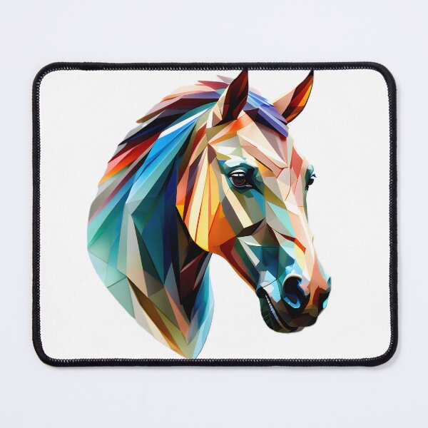 Item preview, Geometric Horse designed and sold by Cardsurveyors.