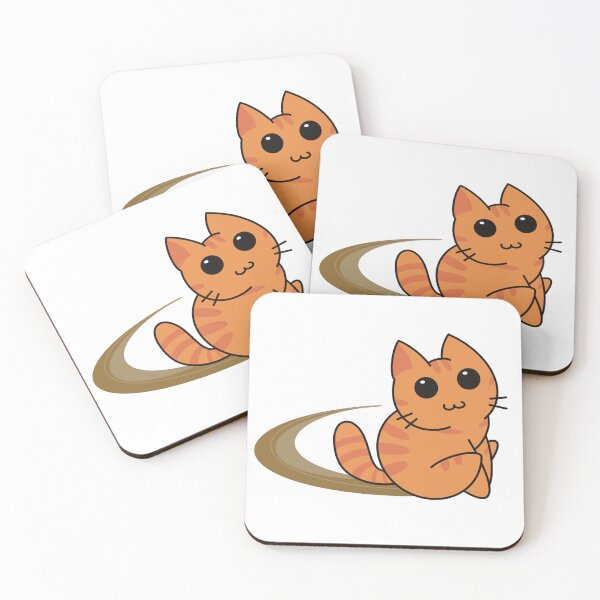 Item preview, Orange Tabby Cat Dragging Butt On Floor designed and sold by MysteryPotion.
