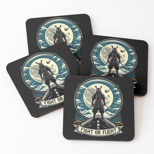 Item preview, "Samurai Serenity: Fight or Flight" designed and sold by Pearlsiwa.