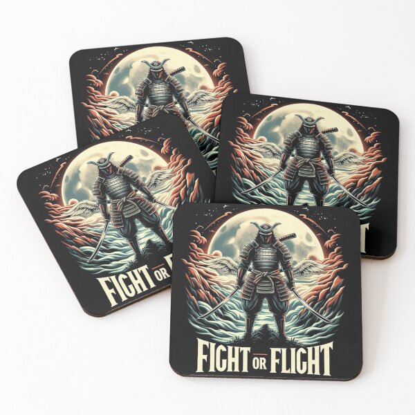 Item preview, "Samurai Serenity: Fight or Flight" designed and sold by Pearlsiwa.
