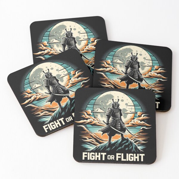 Item preview, "Samurai Serenity: Fight or Flight" designed and sold by Pearlsiwa.