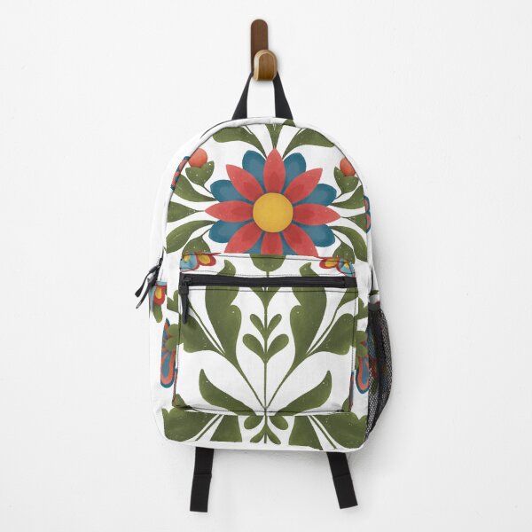 Item preview, Floral boho symmetrical pattern designed and sold by marie-inks.