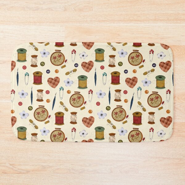 Item preview, Tailoring tools print designed and sold by pinkyfish1010.