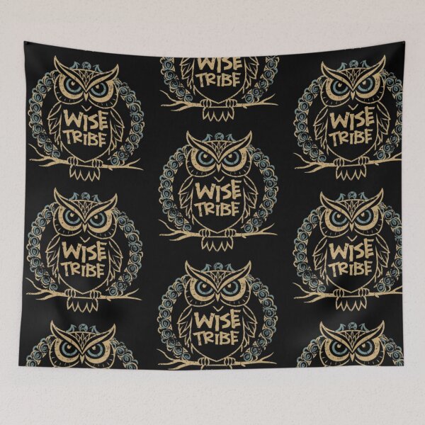 Item preview, Wise Tribe Owl Spirit designed and sold by PlanetMarker.