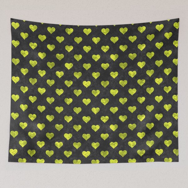 Item preview, Gold Hearts Pattern designed and sold by Motogetsu.