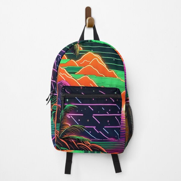 Item preview, Neon Retro Beachside designed and sold by VeiledVision.