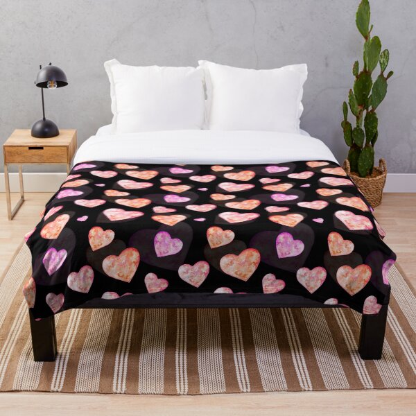 Item preview, Colorful Hearts Pattern designed and sold by Motogetsu.