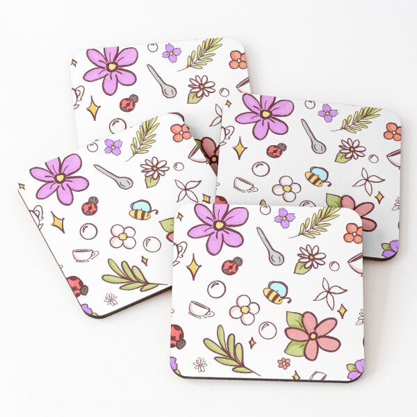 Item preview, Fiesta de té - Patrón designed and sold by Nerekoow.