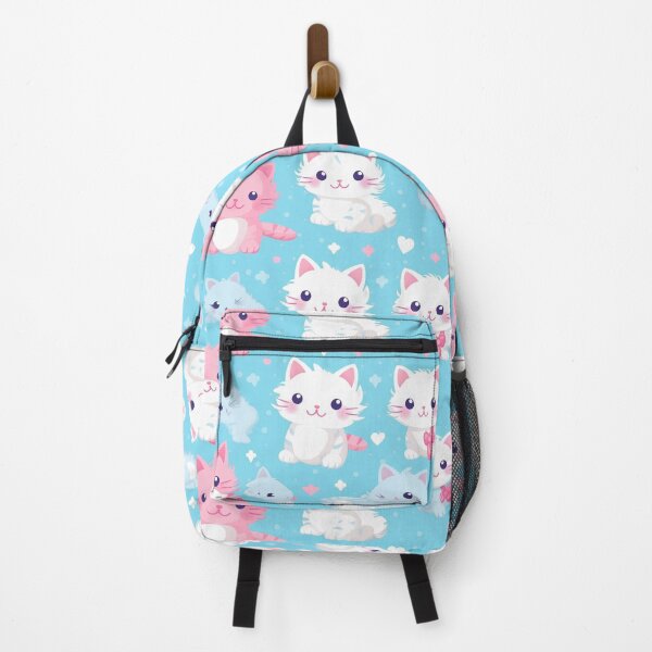 Item preview, Cartoon Cute Kittens Seamless Pattern designed and sold by Primprapar.