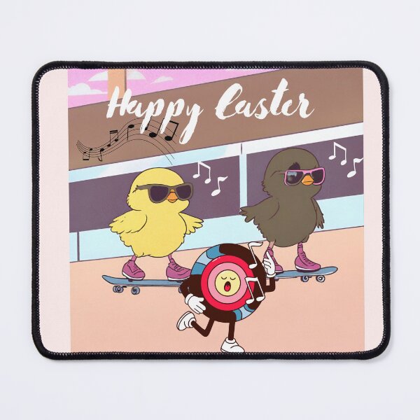 Item preview, Easter retro vinyl cool chicks party squad designed and sold by Bubblegirl17.